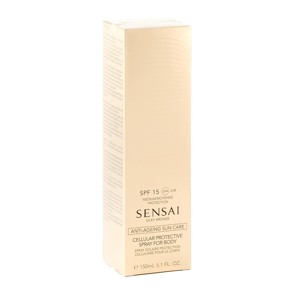 Kanebo Sensai Sensai Silky Bronze Cellular Protective Spray For Body SPF15 spray do opalania 150ml