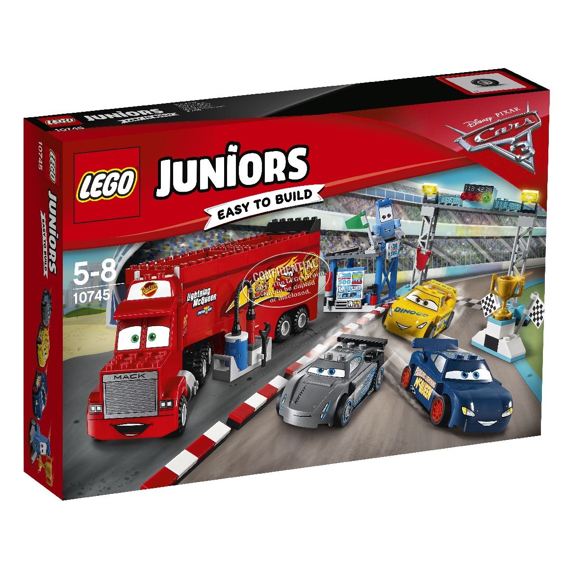 LEGO JUNIORS C ars-Auta Finałowy wyścig Florida 500 10745