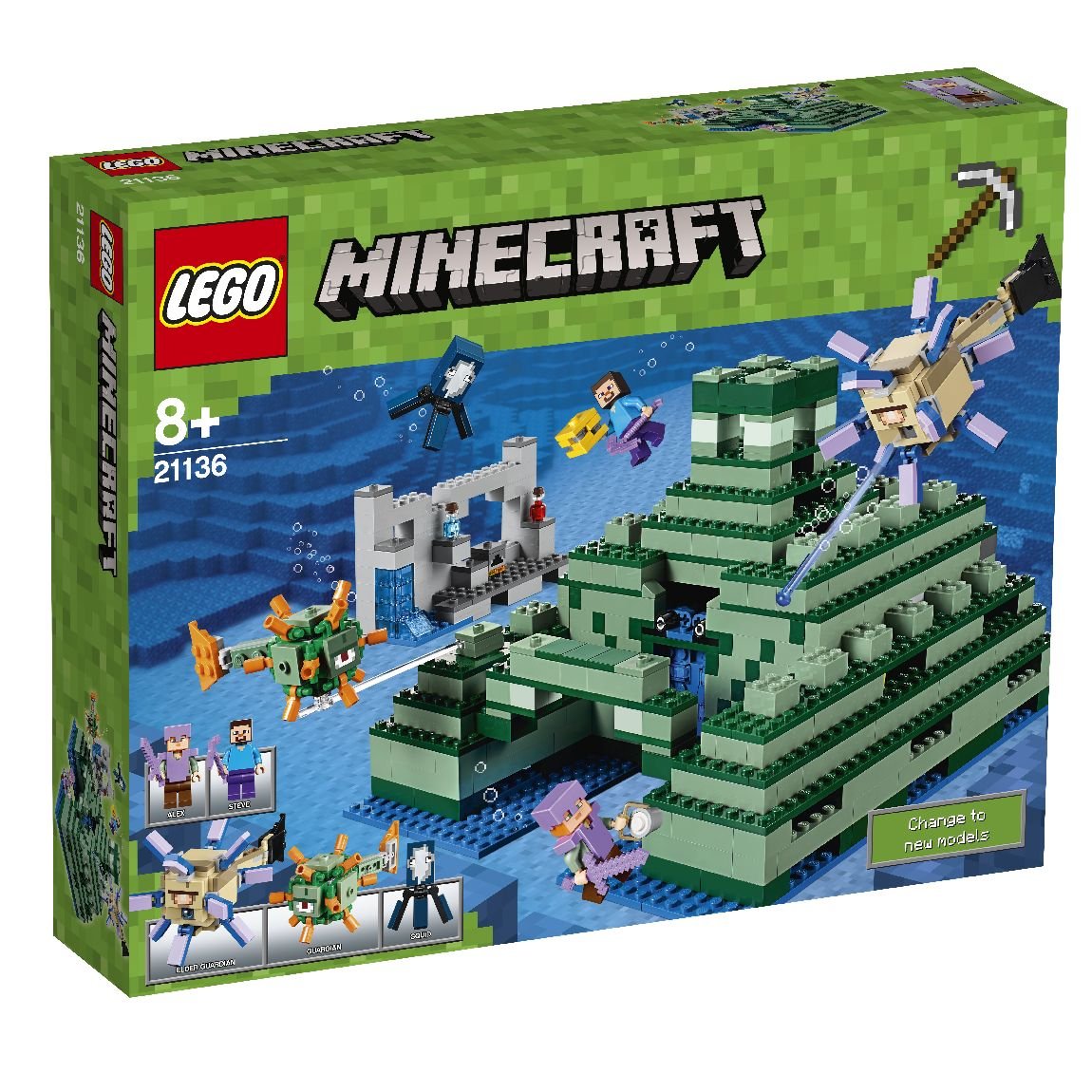 LEGO Minecraft Oceaniczny Monument 21136