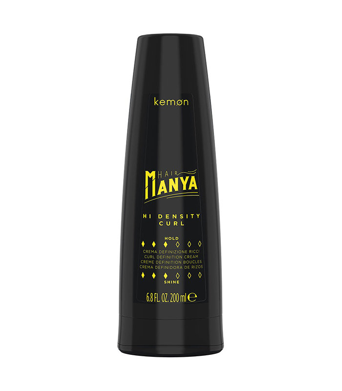 Kemon Hair Manya Hi Density, krem do włosów kręconych zwiększający objętość, 200 ml