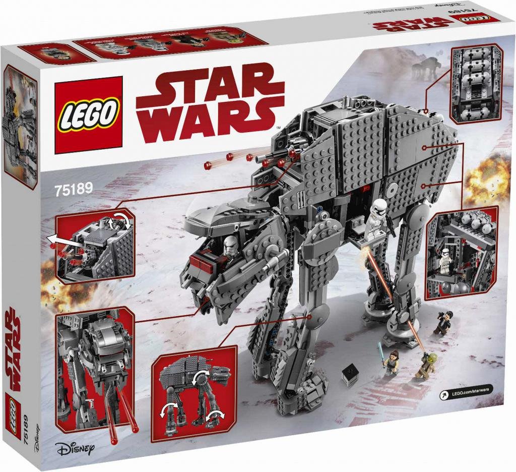 LEGO Star Wars Ciężka maszyna krocząca Najwyższego Porządku 75189