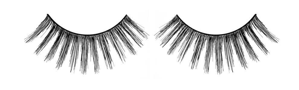 Ardell Rzęsy i akcesoria Glamour 114 1 para sztucznych rzęs Black 66230-uniw