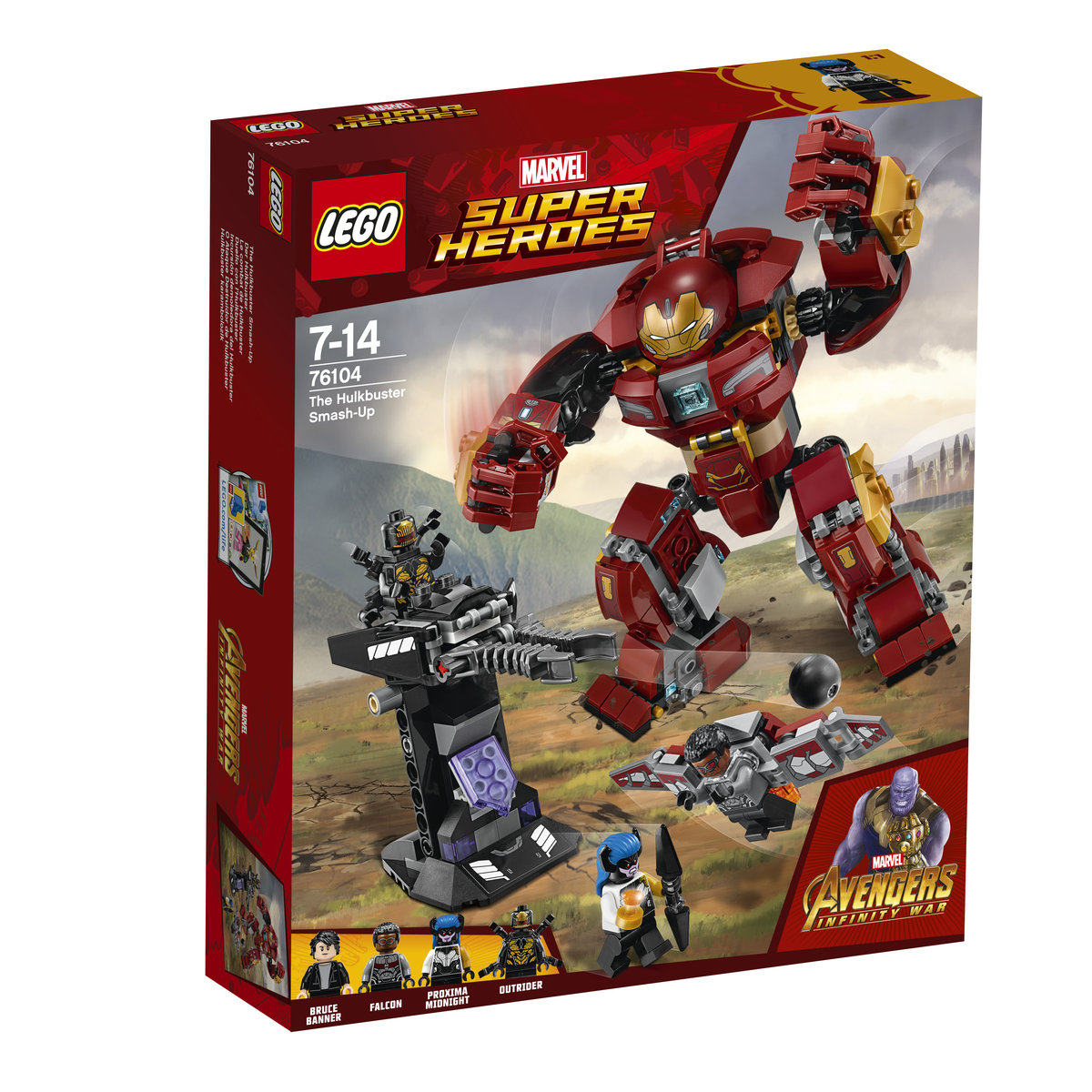 LEGO Marvel Super Heroes Walka w Hulkbusterze