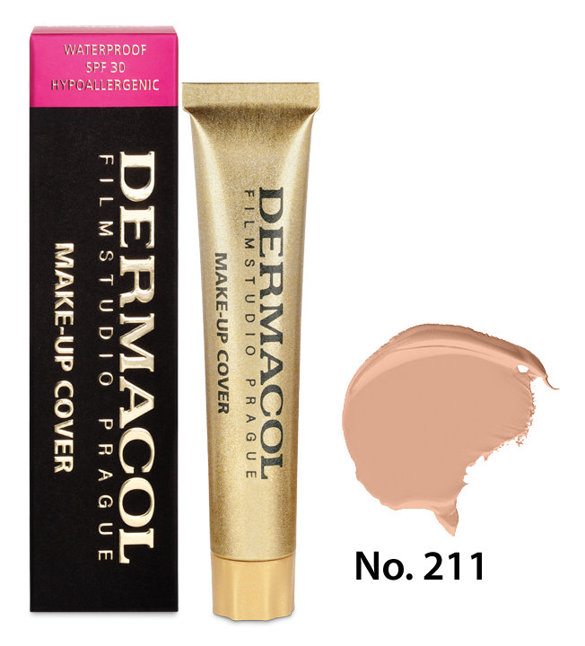 Фото - Інша косметика Dermacol Make-Up Cover wodoodporny podkład mocno kryjący 211 SPF30 30g 