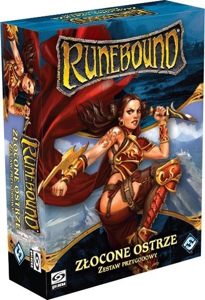 Fantasy Flight Games Galakta Runebound Złocone Ostrze