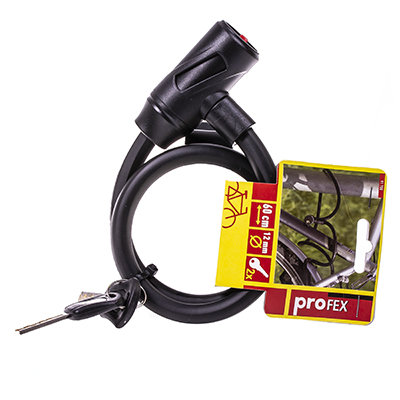 PROFEX Blokada rowerowa, Kwadrat, 60 cm x 12 mm