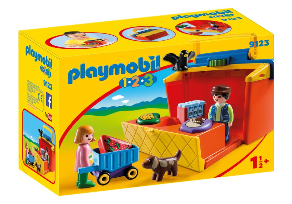 Playmobil Przenośny stragan 9123