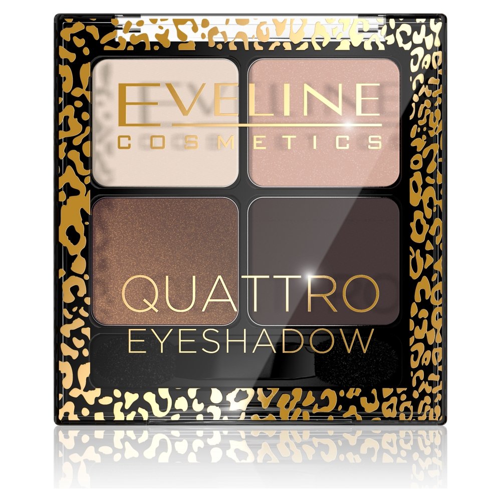 Eveline Quattro Eyeshadow, poczwórne cienie do powiek 09, 5,2 g