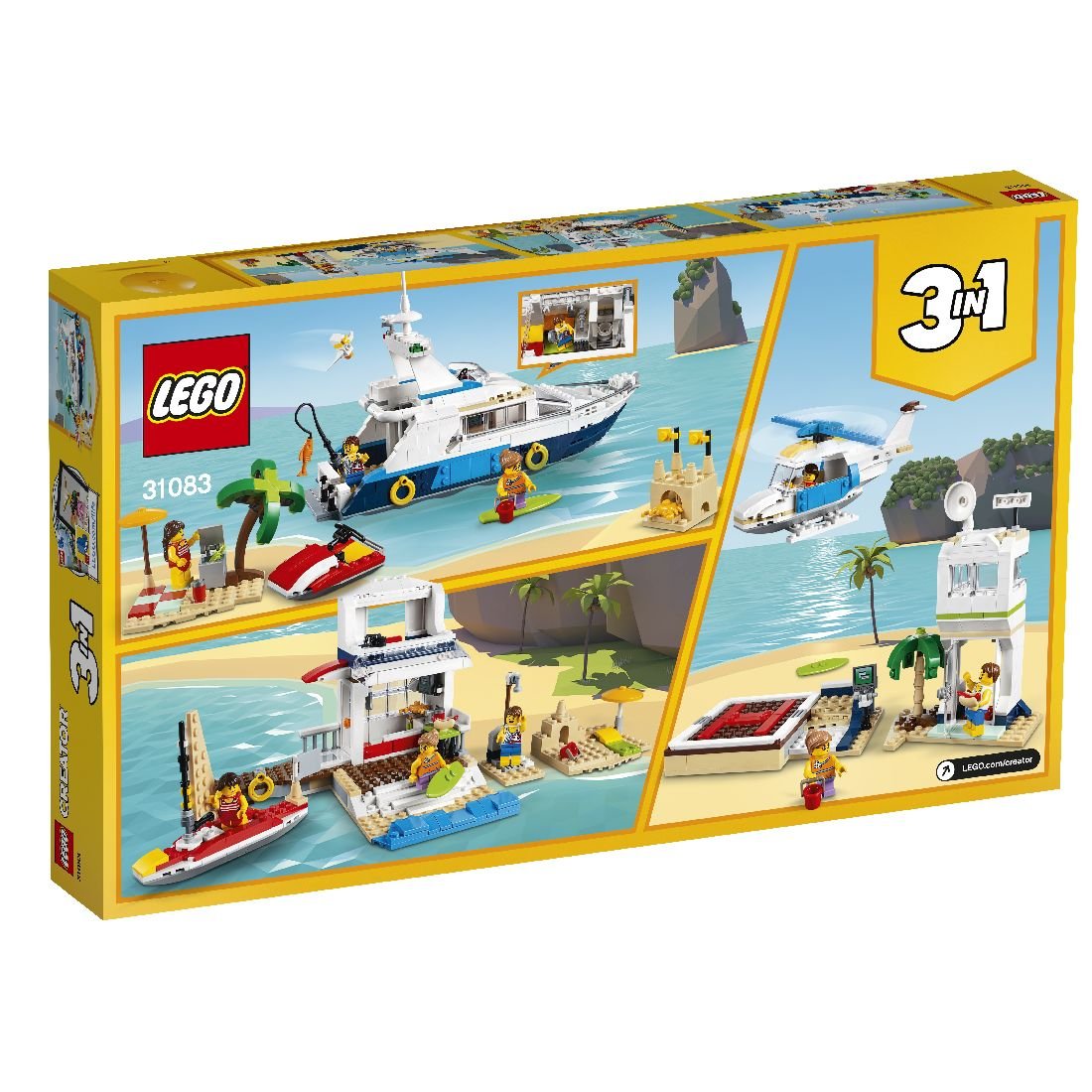LEGO CREATOR PRZYGODY W PODRÓŻY 31083