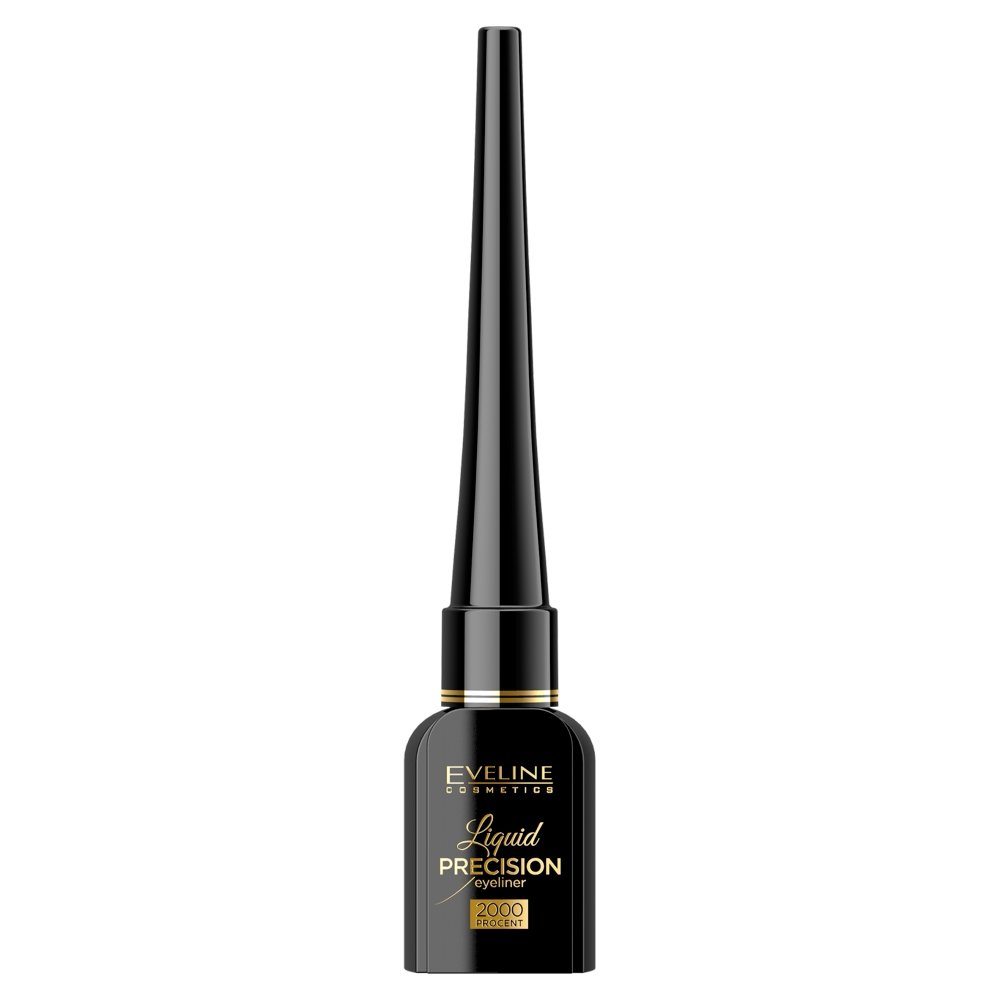 Eveline Liquid Precision Liner 2000 eyeliner w płynie Czarny 4ml