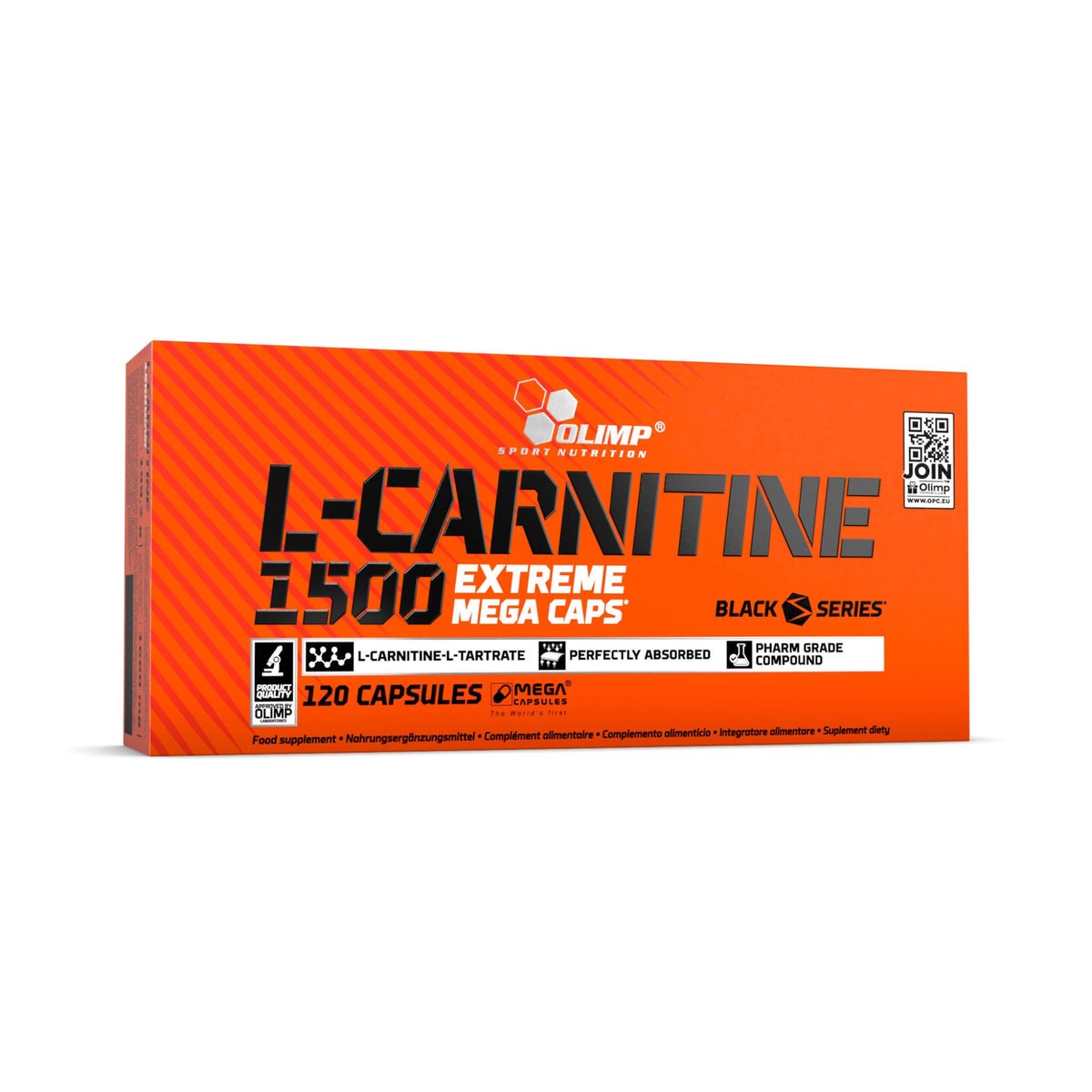 Olimp L-Carnitine 1500 Extreme Mega Caps® - 120 Kapsułek