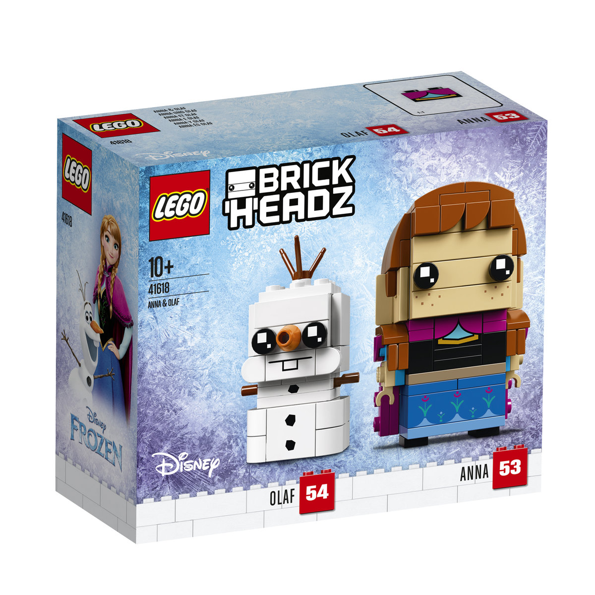LEGO Brick Headz Anna i Olaf 41618