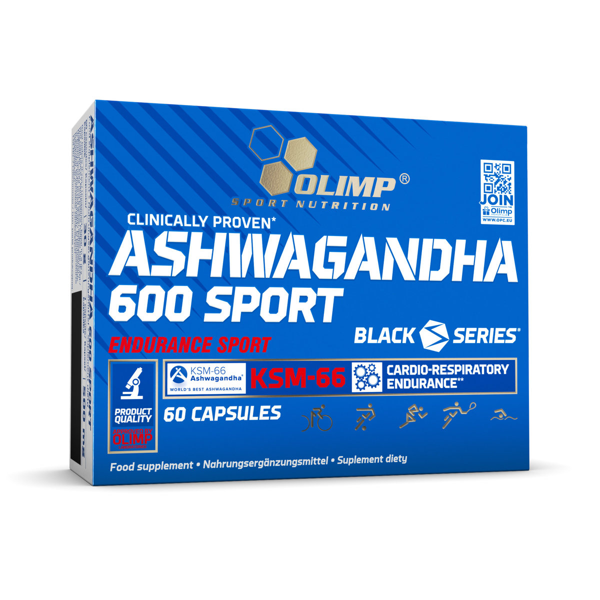 OLIMP Labs Ashwagandha 600 Sport 60 kapsułek OLI08