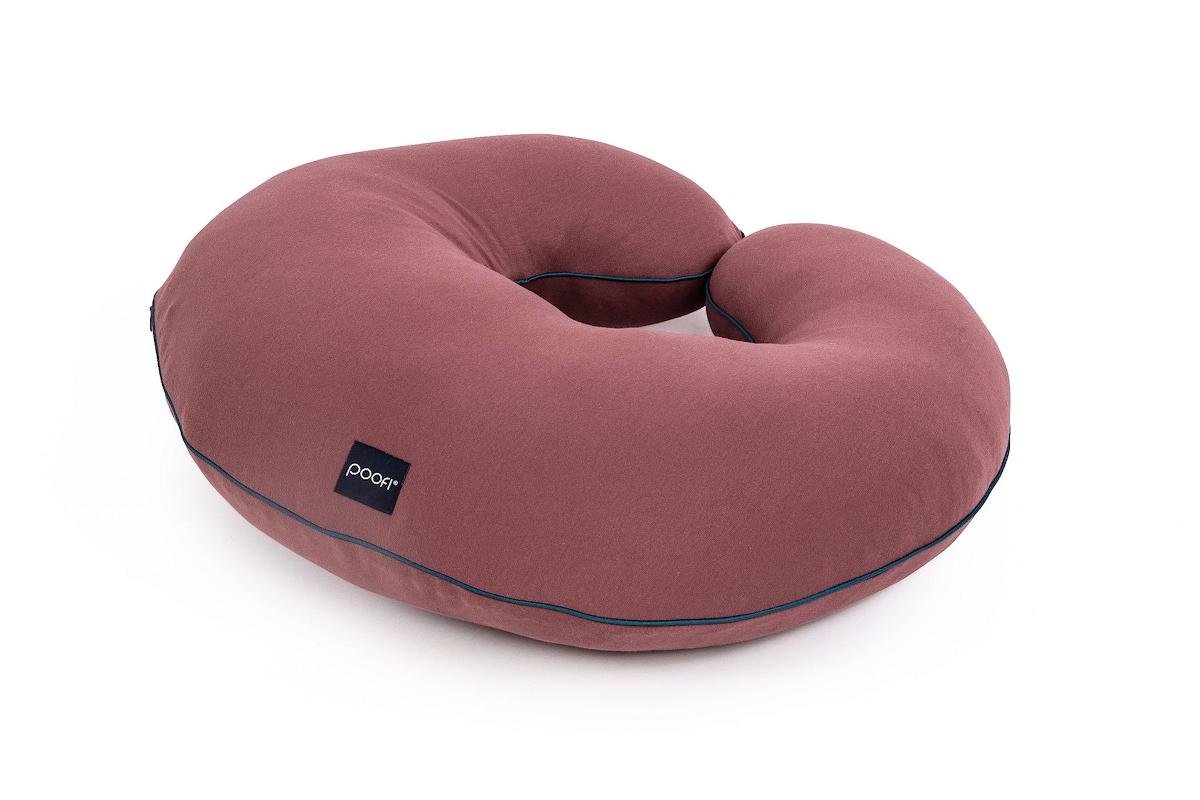 Poofi Poduszka do karmienia bordo PF 067