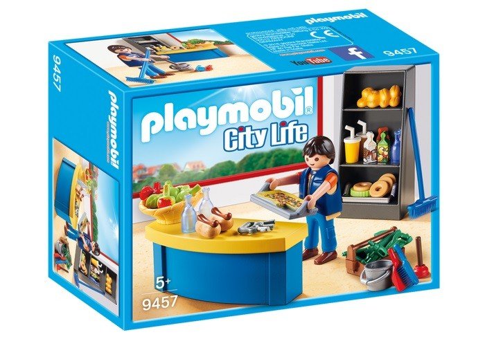 Playmobil Woźny w sklepiku 9457 9457