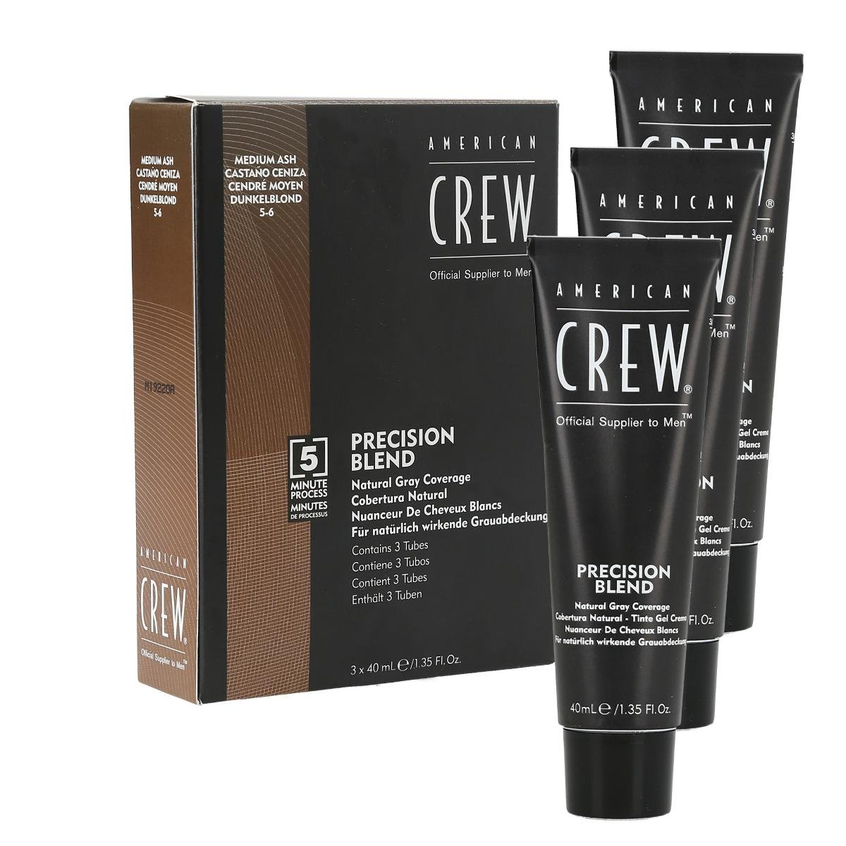 American Crew Odsiwiacz Medium ASH(5-6) 3X40ML