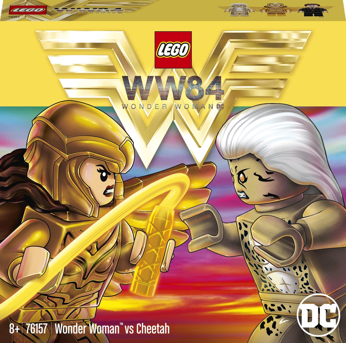 LEGO DC COMICS SUPER HEROES WONDER WOMAN VS CHEETAH 76157