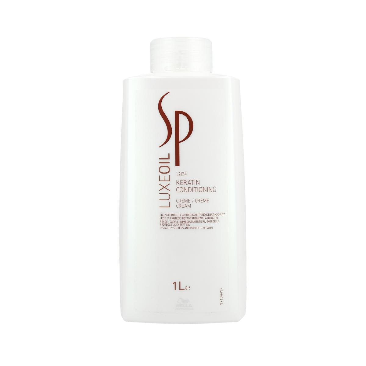 Wella SP system Professional LuxeOil Keratin Conditioning kremowy, 1er Pack (1 X 1 L) 4084500606098