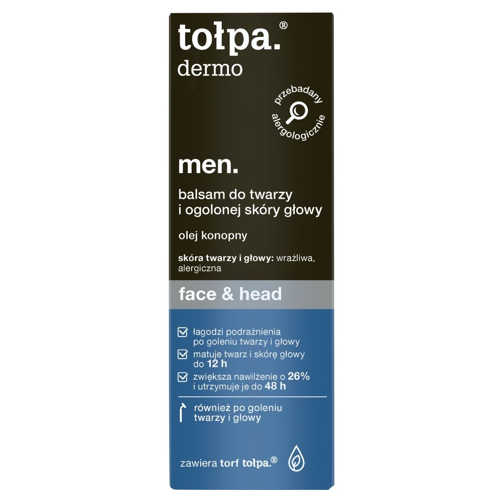 Tołpa Men Face & Head Balsam Do Ogolonej Skóry