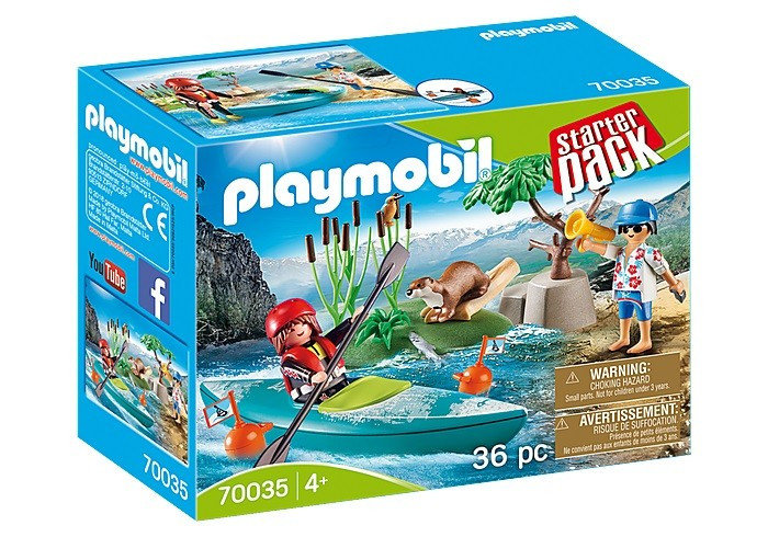Playmobil Starter Pack Kurs pływania kajakiem 70035