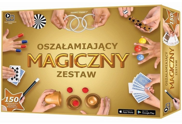 Sztuczki Magiczne Złota Kolekcja 8+
