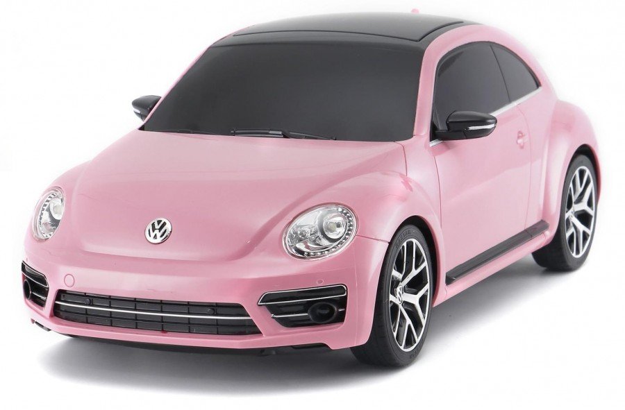 Rastar Volkswagen Beetle 1:14 RTR (zasilanie na baterie AA) - Różowy RAS/78000-PNK