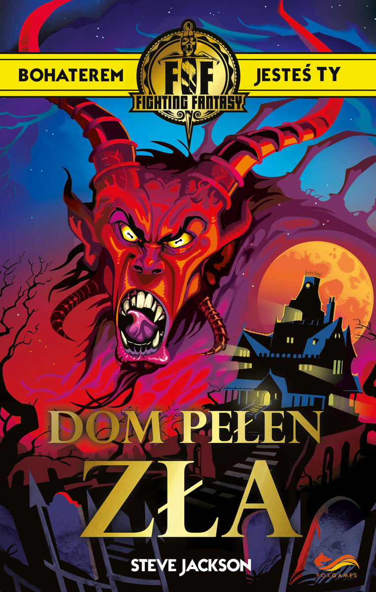 FoxGames Fighting Fantasy Dom pełen zła książka 26037
