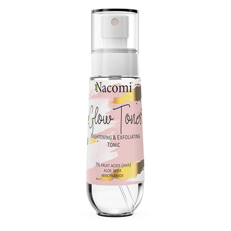 Nacomi Nacomi Glow Toner Tonik Złuszczająco-Rozświetlający 80ml