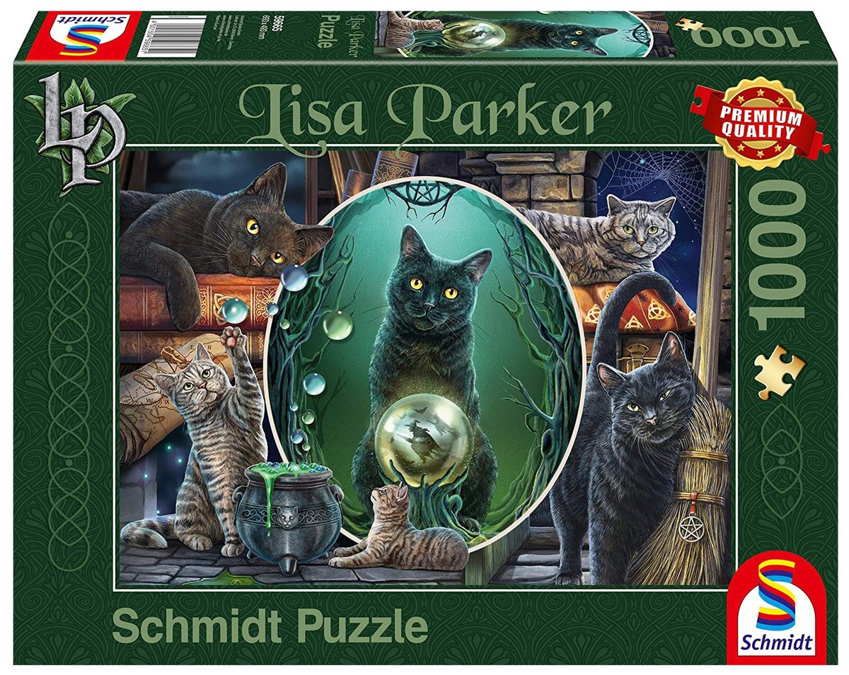 Schmidt Puzzle - Lisa Parker: Magical cats (1000 pieces) SCH9665