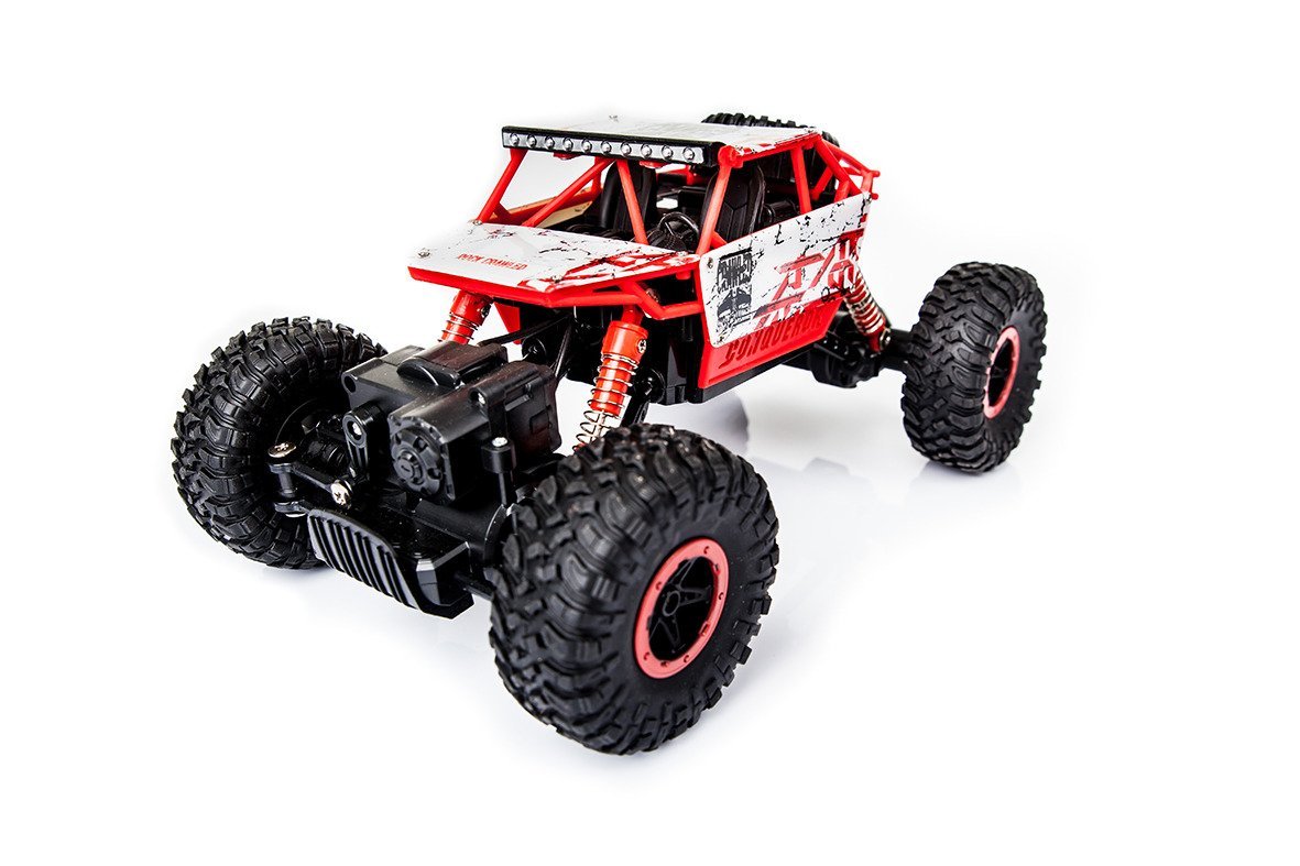 Samochód RC Rock Crawler 1:18 4WD 2,4GHz  czerwony