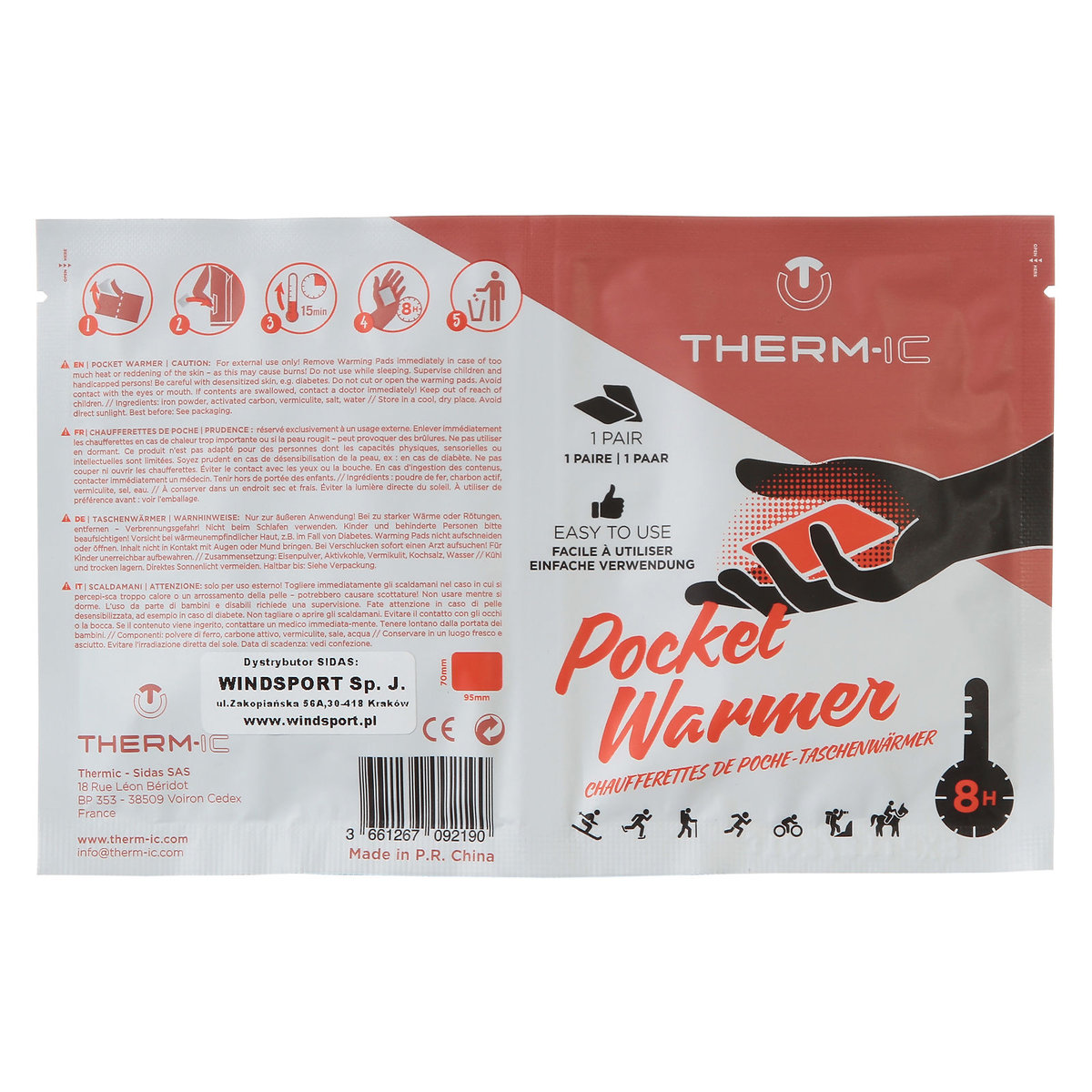 Therm-ic Ogrzewacz Therm-ic Pocket T31-0200-010 T31-0200-010