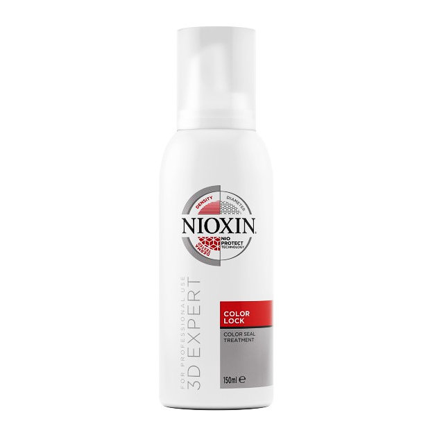 Nioxin Color Lock | Zabezpieczająca i zagęszczająca kuracja w piance do stosowania po koloryzacji 150ml