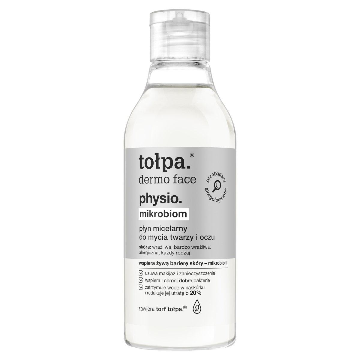 Tołpa 200ml Łagodny płyn micelarny Woda micelarna 200ml