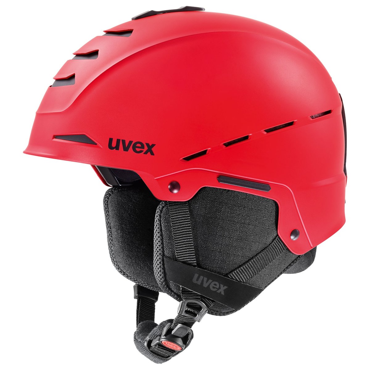 Uvex Legend Kask, red mat 52-55cm 2020 Kaski narciarskie S5662464003