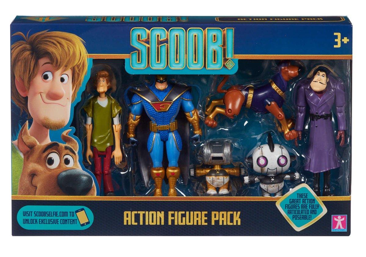 Scooby-doo! Zestaw Kolekcjonerskich Figurek 07186