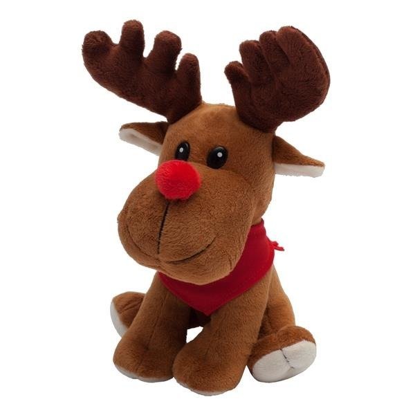 UPOMINKARNIA, maskotka Happy Reindeer Brązowy