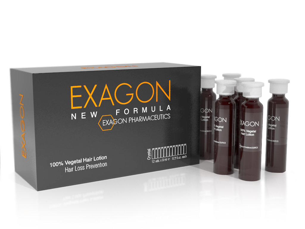 Exagon Pharmaceutics Ampułki 12 X 9 ML Przeciw Wypadaniu Włosów