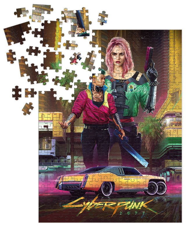 WEBHIDDENBRAND Puzzle Cyberpunk 2077 Kitsch