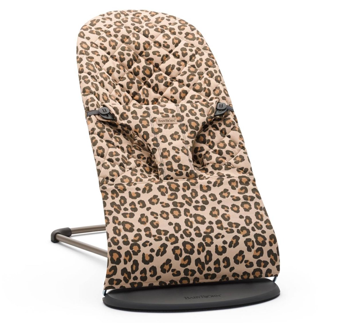 BABYBJORN leżaczek BLISS COTTON, Beż/Leopard