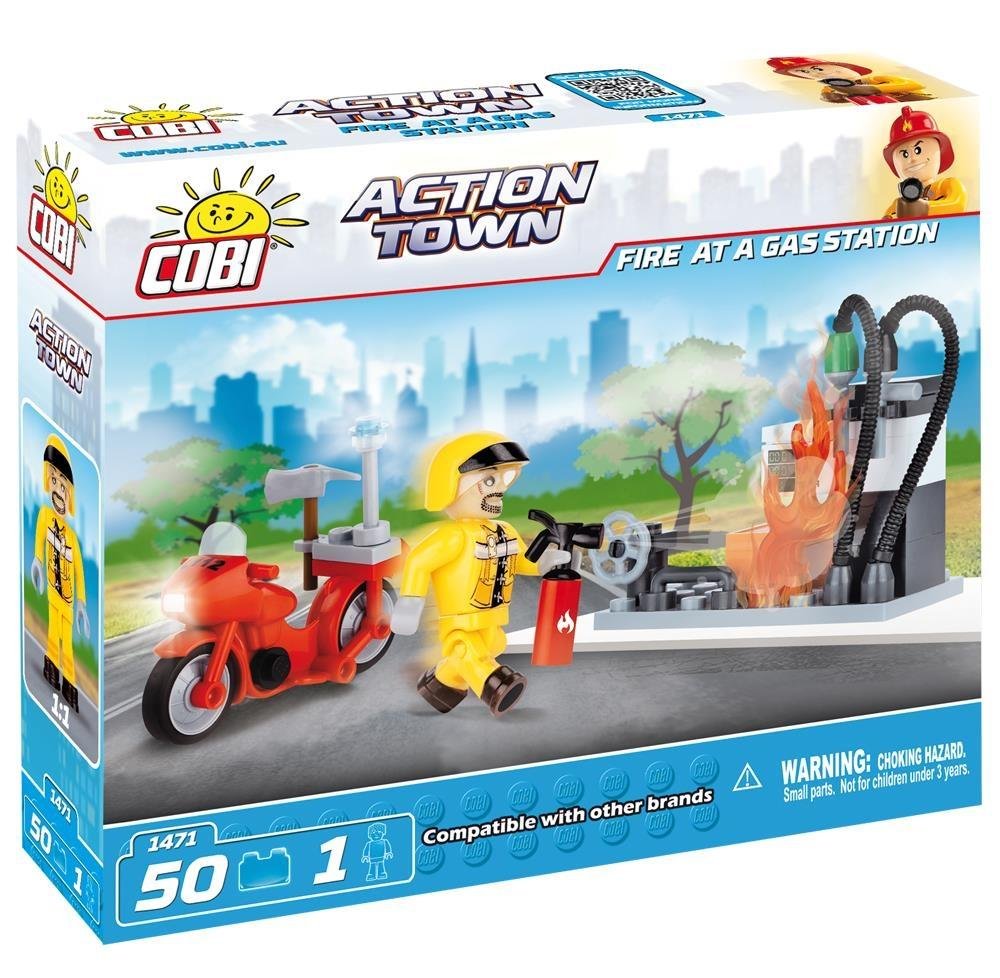 Cobi Action Town Pożar na stacji paliw 1471