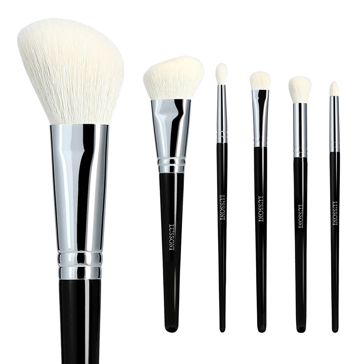 Lussoni Natural Charm Zestaw 6 Pędzli Do Makijażu