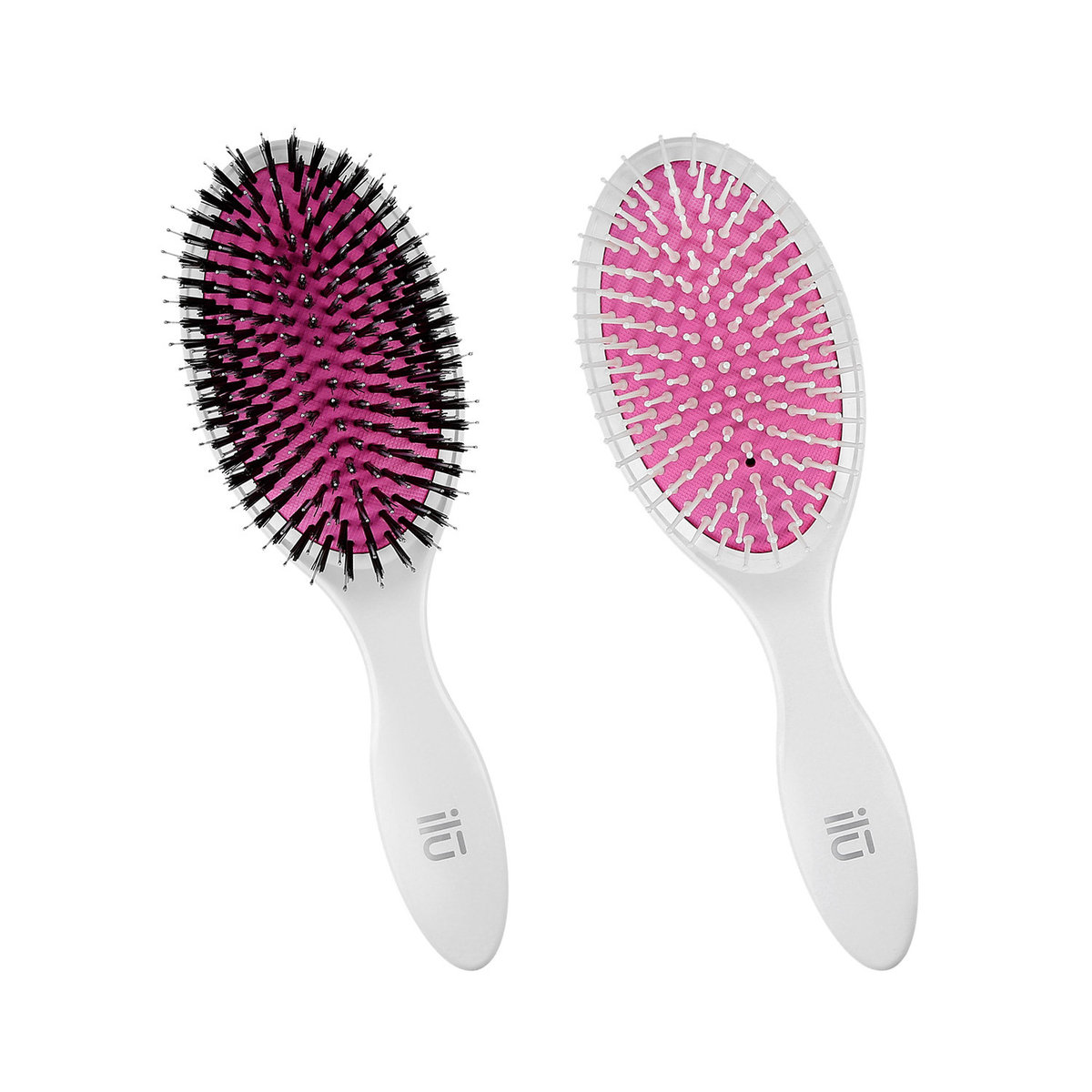 ilū by Tools For Beauty, Easy Detangling – Zestaw 2 szczotek do rozczesywania włosów, 2 szt.