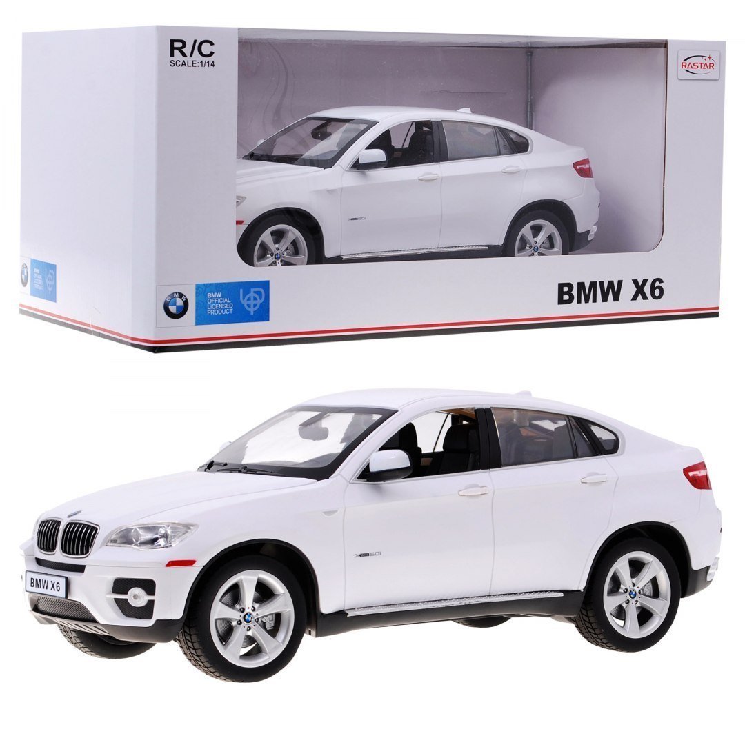 Rastar RC BMW X6 modelu samochodu ze sterowaniem falami radiowymi zdalnego sterowania 1: 14 (farblich sortiert) 31400