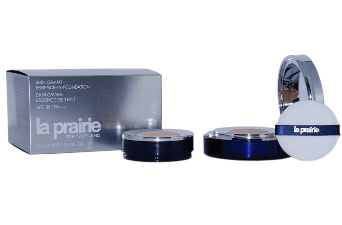La Prairie Skin Caviar podkład w kompakcie SPF 25 odcień NC-20 Peche 2 x15 ml
