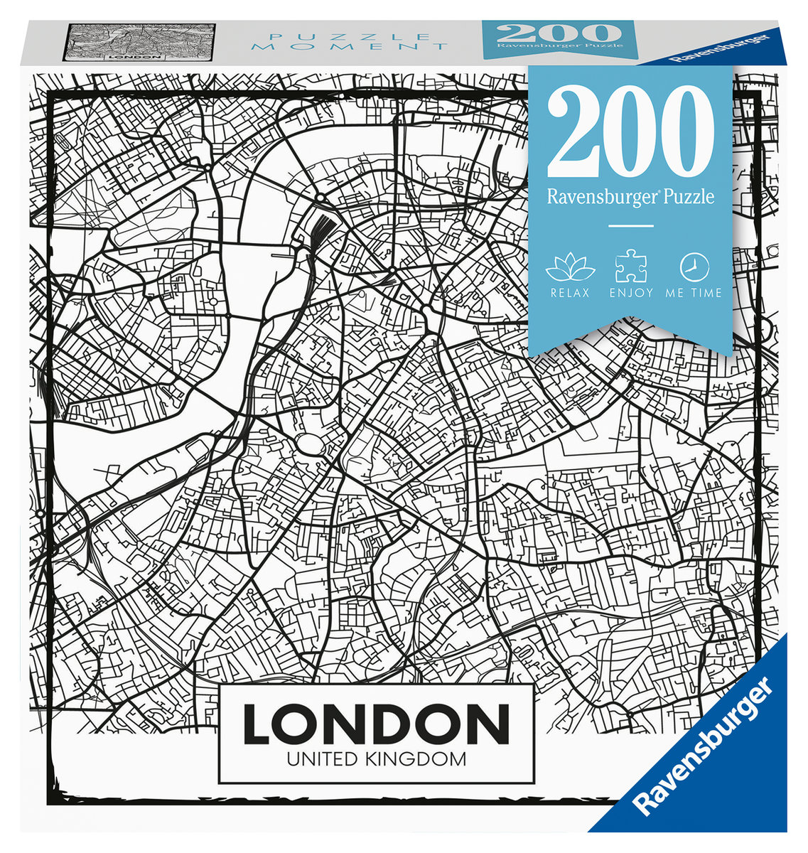 Ravensburger Puzzle 200el Moment: Londyn mapa 129638