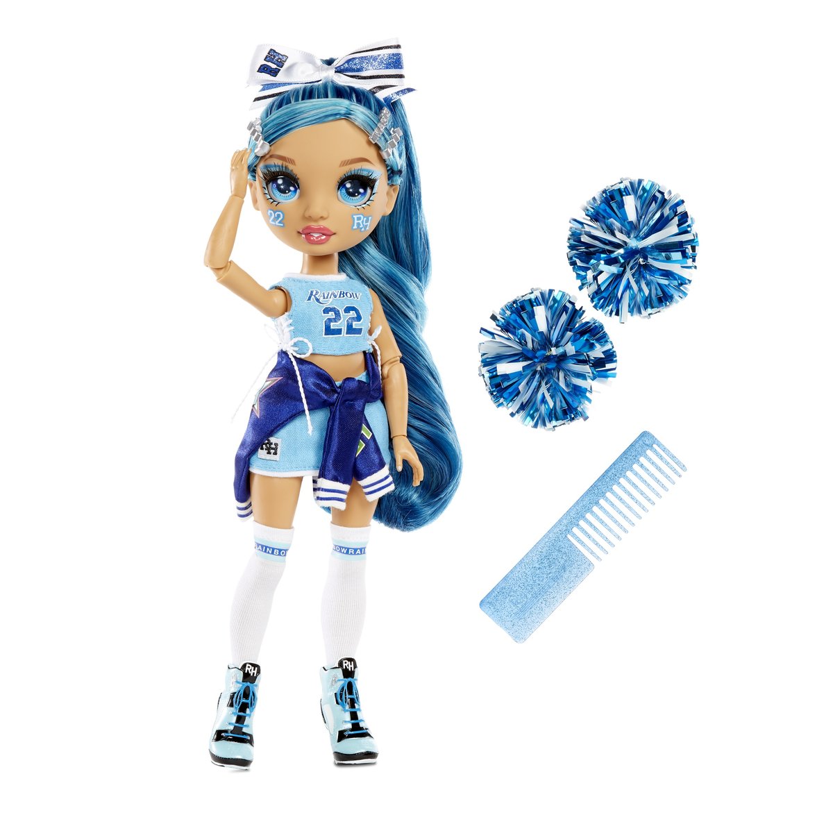 MGA Entertainment Rainbow High Fashion Lalka Cheerleaderka Skyler Bradshaw 572077 MGAE 572077 572558EU