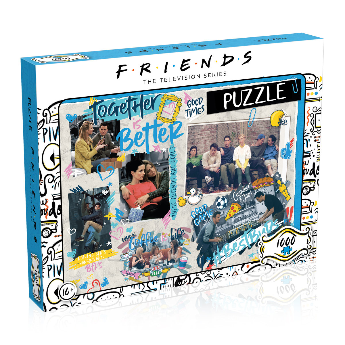 Winning Moves, Friends, Puzzle exclusive, 1000 elem.