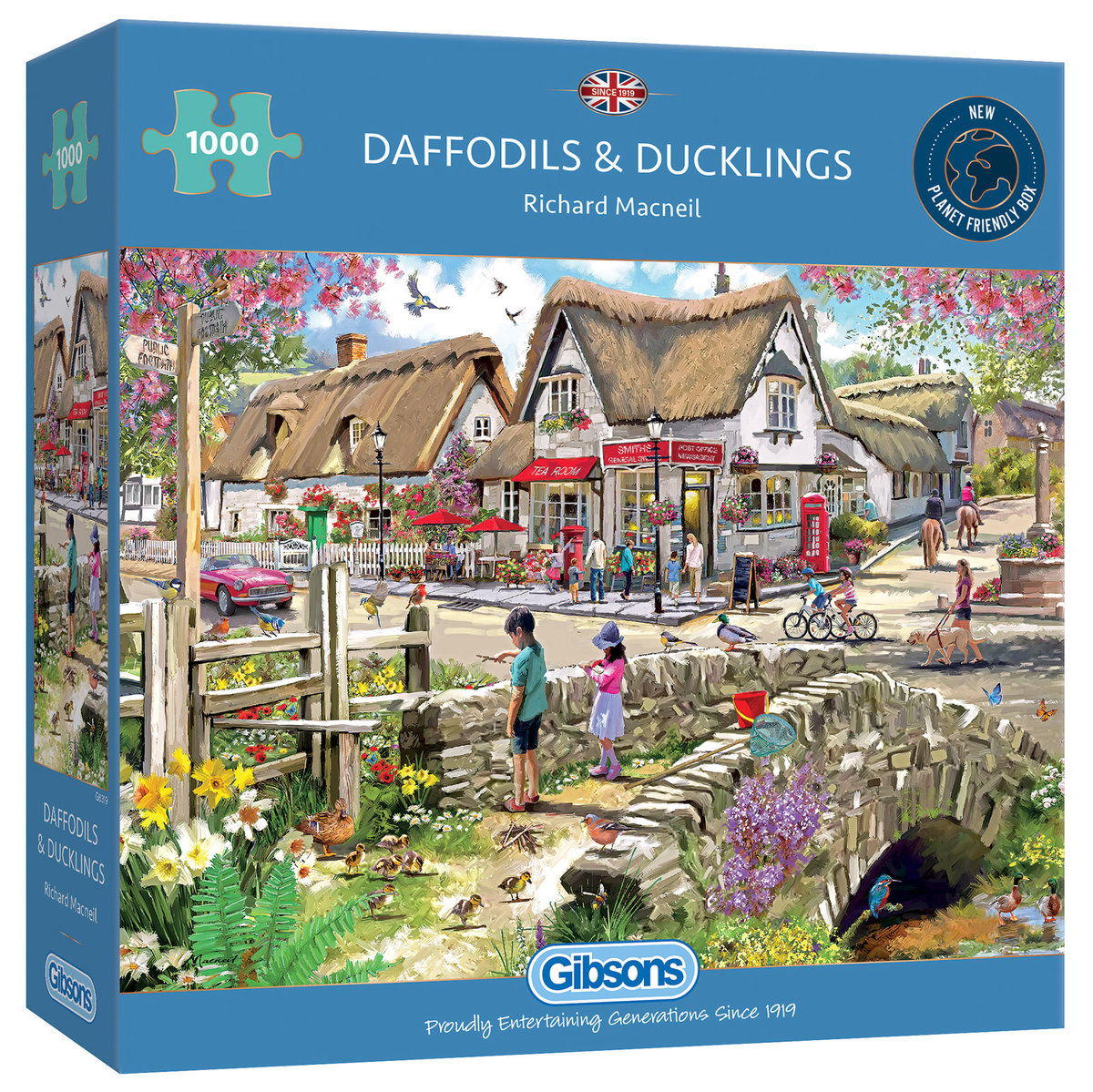 G3 Gibsons Puzzle 1000 Żonkile i kaczuszki Gibsons