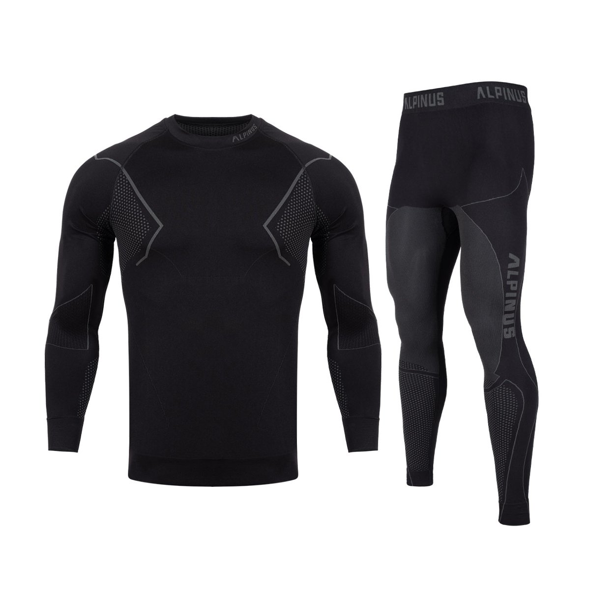 Alpinus, Bielizna termoaktywna męska, Active Base Layer Set GT43257, rozmiar L