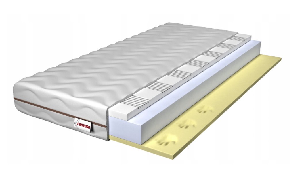 Materac piankowy 90x200 ACRA COMMON 
